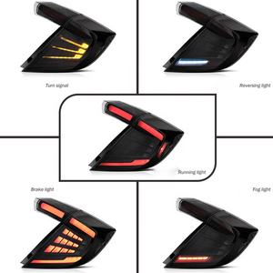 Piezas de Rendimiento para Autos de Carreras, Conjunto de Luces Traseras LED Automotrices WD12, Luz Láser para Auto, Bombilla LED para Faros Delanteros para <span class=keywords><strong>Honda</strong></span> Civic 2018 - Product Image 2
