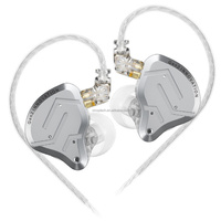 KZ ZSN PRO 2 Écouteurs intra-auriculaires professionnels 20-40000Hz HiFi Stéréo avec câble détachable 3,5 mm 120 cm