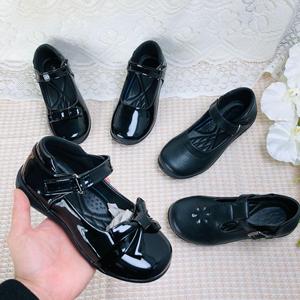 <span class=keywords><strong>รอง</strong></span>เท้า<span class=keywords><strong>เด็ก</strong></span>ผู้หญิงปี 2026 หนังแก้วสีดำแบบแมรี่เจน ประดับโบว์ สายรัดปรับได้ ส้นเตี้ย สำหรับงานปาร์ตี้ งานแต่งงาน <span class=keywords><strong>รอง</strong></span>เท้าสั่งทำจำนวนมาก - Product Image 2