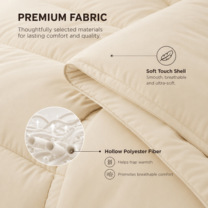 <span class=keywords><strong>Couette</strong></span> matelassée en <span class=keywords><strong>duvet</strong></span> d'oie 80% pour lit Queen Size, avec housse 100% satinée - Product Image 2