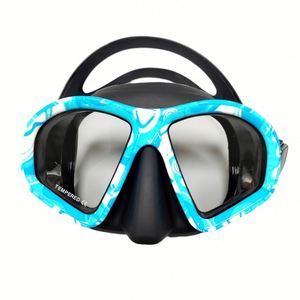 Máscara de Buceo de Silicona HD Antivaho con Lente de PC, Marco Grande, Gafas de Snorkel para Adultos, Hombres y Mujeres, Natación - Product Image 6