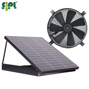 Kits de ventilation d'<span class=keywords><strong>air</strong></span> conditionné 60W DC, ventilateur d'extraction d'<span class=keywords><strong>air</strong></span> chaud alimenté par panneau solaire, à fixer au mur ou à la fenêtre, outils de ventilation - Product Image 3