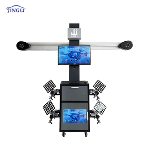 Accuracty גבוה אוטומטי &lt;span class=keywords&gt;&lt;strong&gt;3D&lt;/strong&gt;&lt;/span&gt; גלגל יישור מכונה עבור רכב תיקון מרכז - Product Image 3