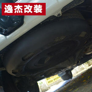 สำหรับ2003-2009โตโยต้าพราโด้ Domineering ฝาครอบ<span class=keywords><strong>ยาง</strong></span>อะไหล่รถพิเศษสำหรับการปรับฝาครอบ<span class=keywords><strong>ยาง</strong></span>แขวนด้านล่างของแชสซี - Product Image 6