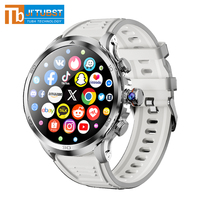 Reloj Inteligente H19 4G con Tarjeta SIM, Pantalla AMOLED de 1.95 Pulgadas, Resistente al Agua IP67, Silicona, WIFI, GPS, Cámara, Memoria 3+32G, Android para Hombres y Mujeres