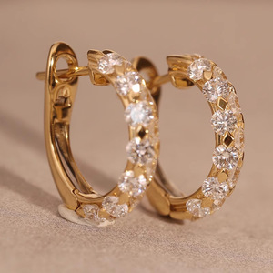 Boucles d'oreilles simples pour femmes, accessoires d'oreille classiques pour un usage quotidien - Product Image 2
