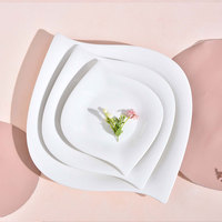 Vente en gros de vaisselle en céramique vaisselle d'hôtel service d'assiettes de mariage vaisselle de haute qualité