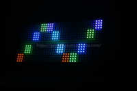 Redsun Dj Party Stage Light Stage RVB Couleur Lumière Stroboscopique En Gros 200 Watts Led 48 + 8 Lumière Stroboscopique