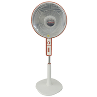 Petit chauffe-soleil-Ventilateur électrique à économie d'énergie pour maison pour une utilisation debout-Chauffage électrique à chauffage rapide, simulateur de cheminée