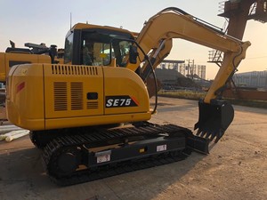 Excavadora Pequeña SE75 de 7.5 Toneladas con 66 <span class=keywords><strong>KN</strong></span> de Fuerza de Excavación, Motor Diésel Turboalimentado, Emisión Stage V - Product Image 3