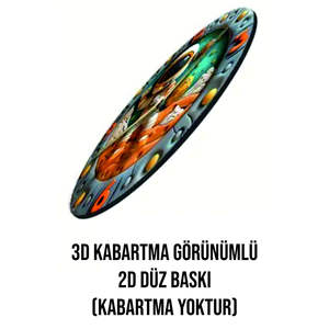 Colorful Printed Patterned Numbered Wooden <b>Silent</b> TR Origin Pill-Driven Classical 45x45cm Very Colorful <b>Wall</b> <b>Clock</b> Piston Engine - Product Image 5