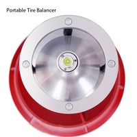 Équilibreuse dynamique et équilibreuse de moyeu de roue portable de petite taille, précision 1g, diamètre de roue max. 24 pouces pour l'équilibrage dynamique des pneus