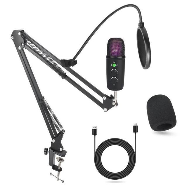 Wholesale Price High Sampling USB Condenser Microphone Cantilever Stand Kit