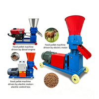 Machines de traitement des aliments pour animaux de 50 à 100 kg/h, fabrication de granulés, utilisation domestique, machine à granulés pour aliments pour poulets, machine à granulés pour aliments pour animaux