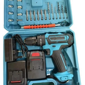 Máy khoan búa không dây 21V - Giá xuất xưởng, sử dụng pin Lithium, bộ 2 pin dùng cho việc tự làm & sử dụng tại nhà - Product Image 1