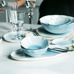 Sản Phẩm Mới Bán Chạy Bộ Đồ Ăn Sáng Bằng Gốm Bộ Đồ Ăn Tối Bằng Sứ Châu Âu - Product Image 4