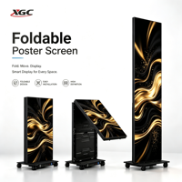 Afficheur LED COB, écran d'affichage numérique, écran publicitaire, totem sur pied, haute résolution pour étiquettes électroniques de rayonnage, vente au détail
