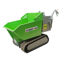 KONSTANT Erdbewegungsmaschinen Elektrischer Mini-Dumper Lader Raupenlader Kettentyp PLC Kompaktlader