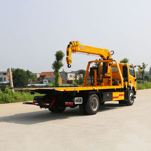 Camion <span class=keywords><strong>de</strong></span> remorquage à plateau plat CLW Commercial Custom 4x2, nouveau, pour transport routier, avec grue - Product Image 2