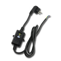 Prise PRCD NANDAO 16A 250V avec câble certifié CE de 1,5 m, adaptateur de disjoncteur différentiel européen pour climatiseurs