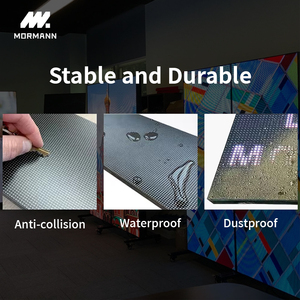 P2.5 P1.86 P1.538 Usb Wifi 4G Control Floor Standing Led Display Height Adjustable Portable Indoor Outdoor Led Poster - Product Image 6