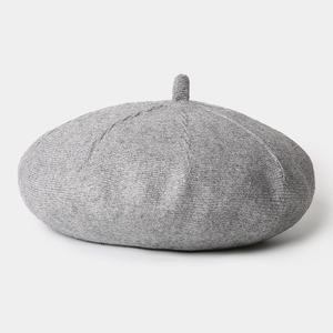 Vintage France béret chapeau pour femmes mélange de laine Slouchy <span class=keywords><strong>Crochet</strong></span> Beanie doux tricot uni pour l'hiver tenue décontractée et fêtes - Product Image 6