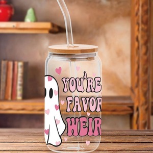 Transferencias DTF de Hadas para Vasos de 16oz, Pegatinas DTF UV para Envolver Vasos con Diseño de Confesión de Amor Juguetona, Pegatina de Transferencia Térmica DTF - Product Image 4
