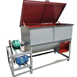 Horizontal Grinder 200kg 300kg 400kg 500kg 1000kg 1500kg 2000kg Mixing Capacity Feed Mixer Grinder Machine