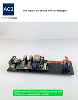 Amplificateur numérique 800W, amplificateur professionnel de classe D pour haut-parleur, avec processeur Audio DSP