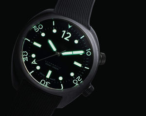 Reloj de Buceo Automático, Resistente al Agua 300m, Manecillas Luminosas, Calendario, Caja de Acero Inoxidable, Correa de Caucho - Product Image 2