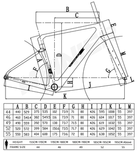 Nouveau cadre de cyclocross avec passage de câbles interne, cadre de vélo de gravier en carbone léger avec boîte à outils, conception durable - Product Image 5
