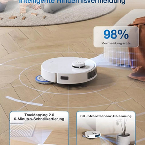 ECOVACS T30C Robotic Vacuum Cleaner with OMNI Station, Auto-Empty & Hot Water Mop Wash, for Home/Office/Garage - Product Image 3