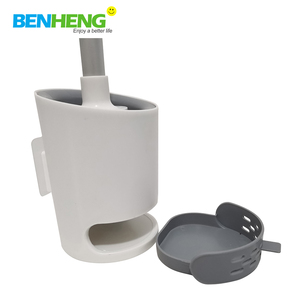 Cepillo <span class=keywords><strong>de</strong></span> limpieza <span class=keywords><strong>de</strong></span> goma económico con soporte y dispensador <span class=keywords><strong>de</strong></span> jabón, cepillo <span class=keywords><strong>de</strong></span> inodoro <span class=keywords><strong>de</strong></span> silicona suave sin esquinas muertas - Product Image 6