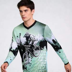 Ropa <span class=keywords><strong>de</strong></span> Ciclismo MTB Unisex Personalizada, Ligera y Elástica ProLevel, Absorbe la Humedad, Anti-Rozaduras, <span class=keywords><strong>para</strong></span> Entrenamiento <span class=keywords><strong>de</strong></span> Descenso - Product Image 2