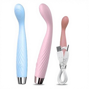 छोटे मुकुट बिंदु ज्वार g स्पॉट वाइब्रॉएड महिलाओं के हस्तमैथुन स्पर्श नियंत्रण नरम सिलिकॉन मूट डिजाइन यूएसबी कंपन - Product Image 1