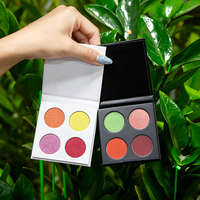 Großhandel Mehrfarbige Gepresste Puder-Lidschatten-Palette Gemischte Matte Schimmernde Tragbare Kombination Private Label Veganes Augen-Make-up