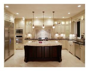 התאמה אישית עץ אלון לבן עץ מלא סגנון שייקר מטבח ארון דלתות עיצוב מלא - Product Image 6