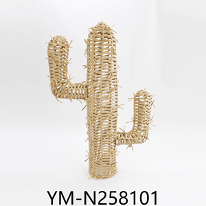 <span class=keywords><strong>Cactus</strong></span> hecho a mano para decoración del hogar, tienda y restaurante, plantas de simulación hechas de cuerda de papel respetuosa con el medio ambiente - Product Image 6