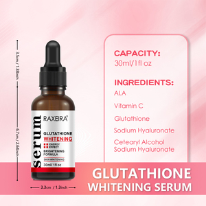 Etiqueta privada Suero de glutatión Blanqueamiento DE LA PIEL Brillo Hidratante Vitamina C Cuidado DE LA PIEL Suero facial de glutatión - Product Image 6