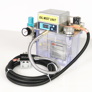 Bomba de refrigerante Niebla de aceite Pulverizador de enfriamiento de corte de metal DC24V AC220V 2 litros PLC Aceite Aire controlado por separado - Product Image 3