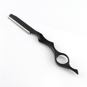Professional Stainless Steel Hair Thinning <b>Barber</b> Razor <b>Blades</b> 17.5cm Slimming Hair Styling Tool - Product Image 3