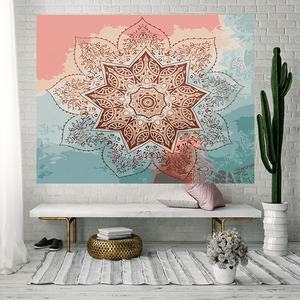 3 Tailles Moderne Bohème Ethnique Géométrique Tribal Unique Réutilisable Suspendu Imprimé <span class=keywords><strong>Tapisserie</strong></span> Murale 3d Art Décor Chambre Esthétique - Product Image 2