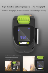 Medidor de Distancia Láser WE085 con Cinta Métrica, Batería de Litio, Herramienta de Medición Infrarroja, Medidor de Alta Precisión - Product Image 4