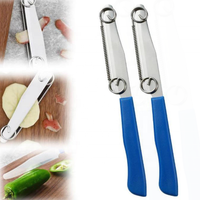 Éplucheur de pommes de terre 2 en 1 Accessoires de cuisine Éplucheur de fruits et légumes Éplucheur à ressort multifonctionnel et réglable pour la cuisine