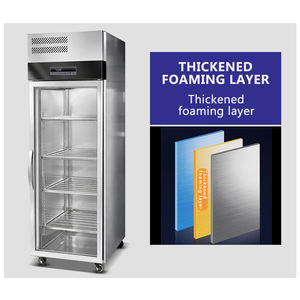 <span class=keywords><strong>Congélateur</strong></span> vertical de 300 L avec porte vitrée pour boissons, réfrigérateur à bière, vitrine réfrigérée pour boissons pour magasin de proximité - Product Image 5