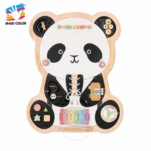 Nouvel ensemble de jeu en bois <span class=keywords><strong>Jurassic</strong></span> <span class=keywords><strong>World</strong></span> avec figurines, jeu d'imitation pour enfants, parc à dinosaures avec explorateur et véhicule W06A746 - Product Image 5