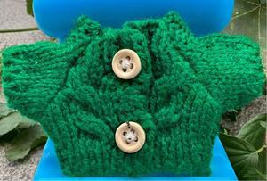 Vêtements pour poupée miniature, accessoires pour poupée de 15 cm, pull en tricot de Noë<span class=keywords><strong>l</strong></span>, <span class=keywords><strong>amour</strong></span>, torsadé, uni, vêtements - Product Image 4