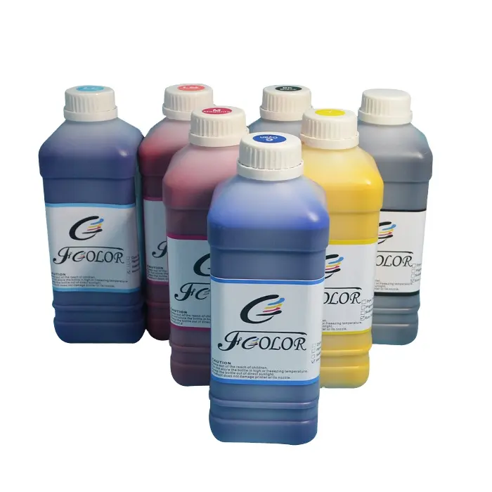 Tinta solvente ecológica Compatible con Color brillante para impresora Epson DX5 Eco solvente