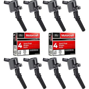 Nouvelle bobine d'allumage MAS DG508, lot de 8, pour moteurs Lincoln Mercury 4.6L avec bougies d'allumage SP493 - Product Image 1