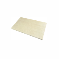 Table de restaurant moderne en bois, résistante aux rayures et aux taches, mobilier de salle à manger commercial durable pour usage extérieur et scolaire (1200x700mm)